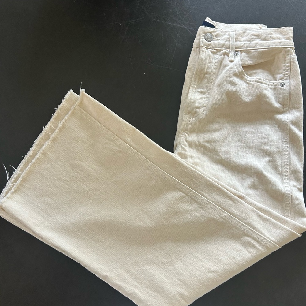 Veronica Beard Taylor Wide Leg Crop - Picture 5 of 7